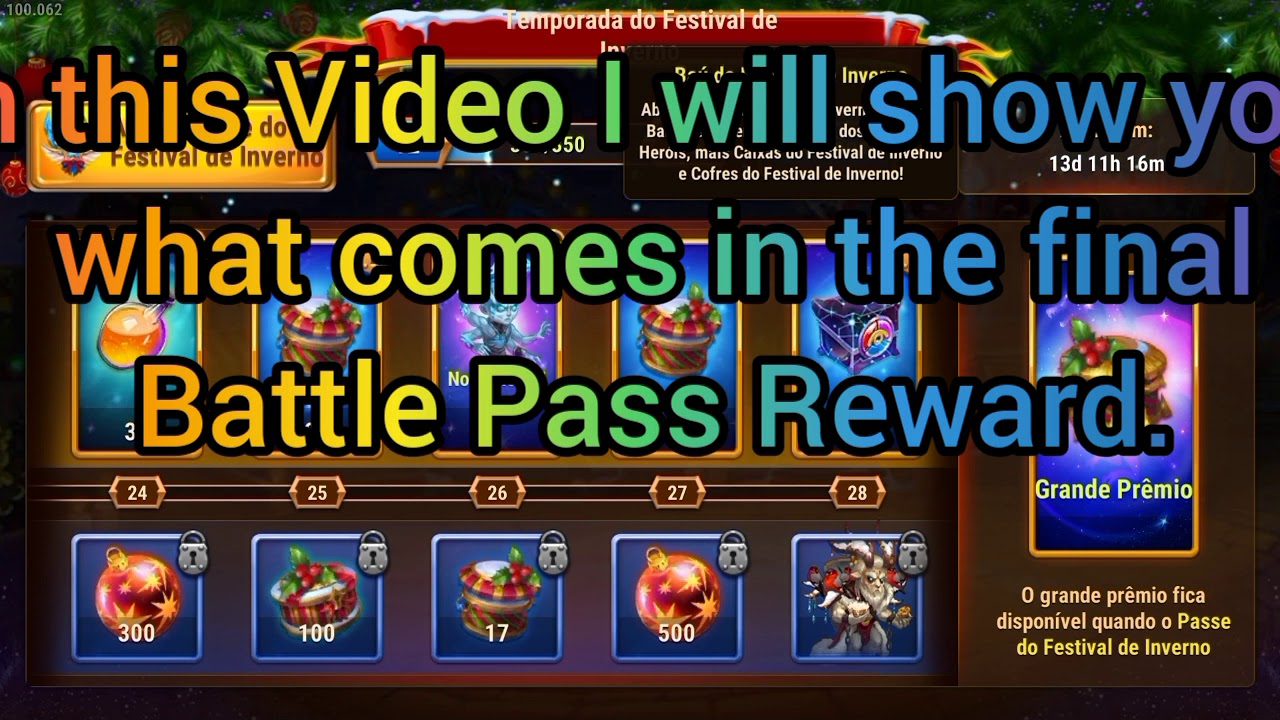 (Hero Wars Mobile) - What's in the Final Battle Pass Box?