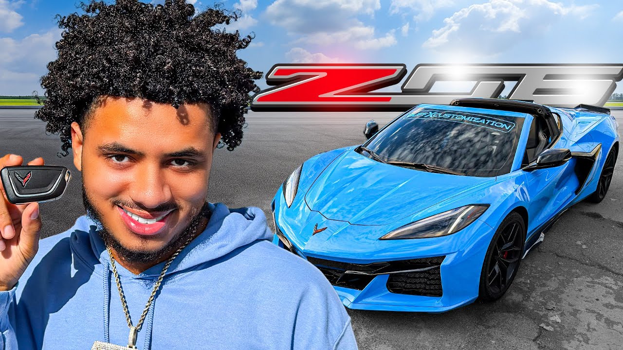 ПЕРВЫЙ РАЗ ЗА РУЛЕМ C8 ZO6 CORVETTE...