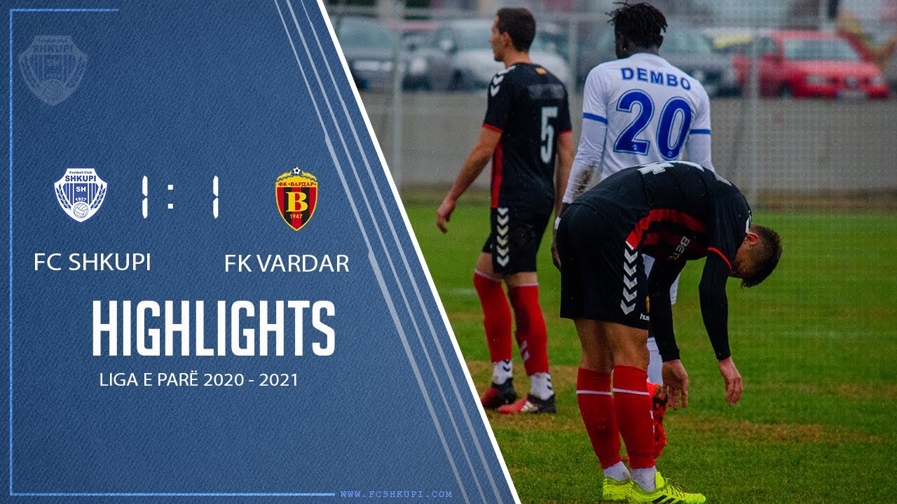 HIGHLIGHTS | FC Shkupi vs FK Vardar 1-1 (0-0)