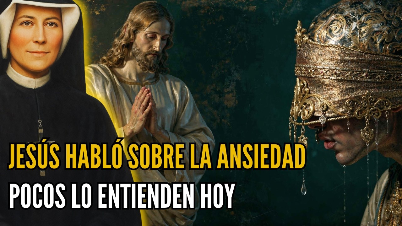 Santa Faustina revela: Lo que Jesús dijo sobre vencer la ansiedad — pocos lo entienden hoy