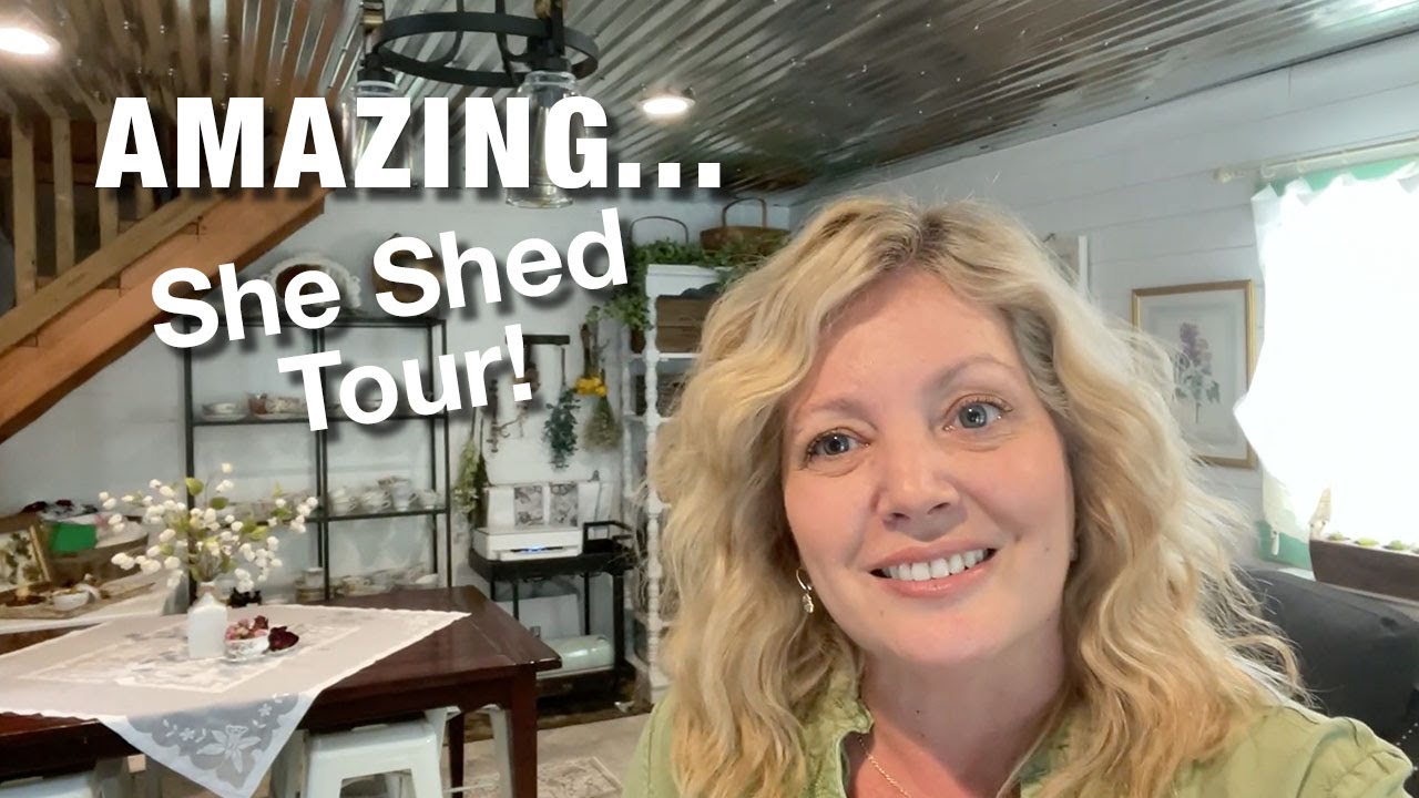 Boho Acres Beautiful She Shed Tour