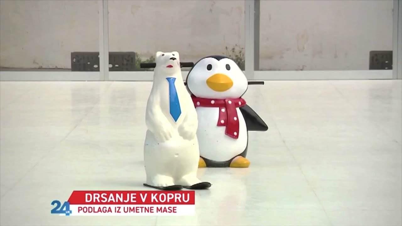 Synthetic ice rink in Slovenia