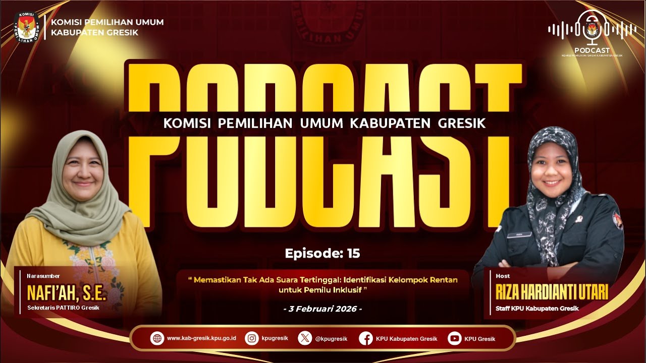 Memastikan Tak Ada Suara Tertinggal: Identifikasi Kelompok Rentan untuk Pemilu Inklusif | Episode 15
