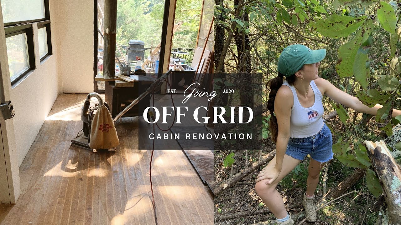 Off Grid Cabin Renovation Building our Homestead in Kentucky. Going off grid for beginners!