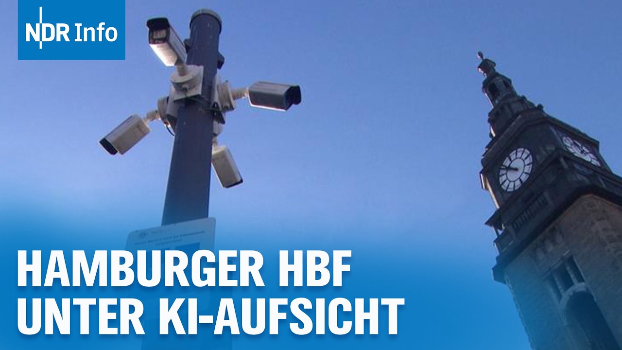 KI-Überwachung am Hauptbahnhof: Hamburg startet Testphase | NDR Info