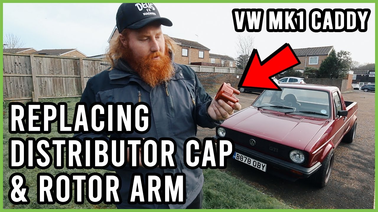 ЗАМЕНА КРЫШКИ РАСПРЕДЕЛИТЕЛЯ И РЫЧАГА РОТОРА | VW MK1 CADDY