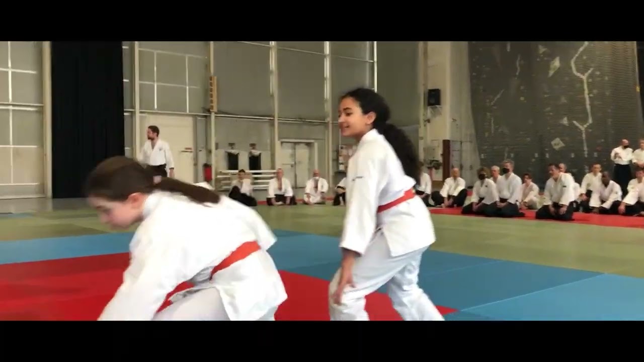 Aïkido GHAAN - Démonstration enfants 2022