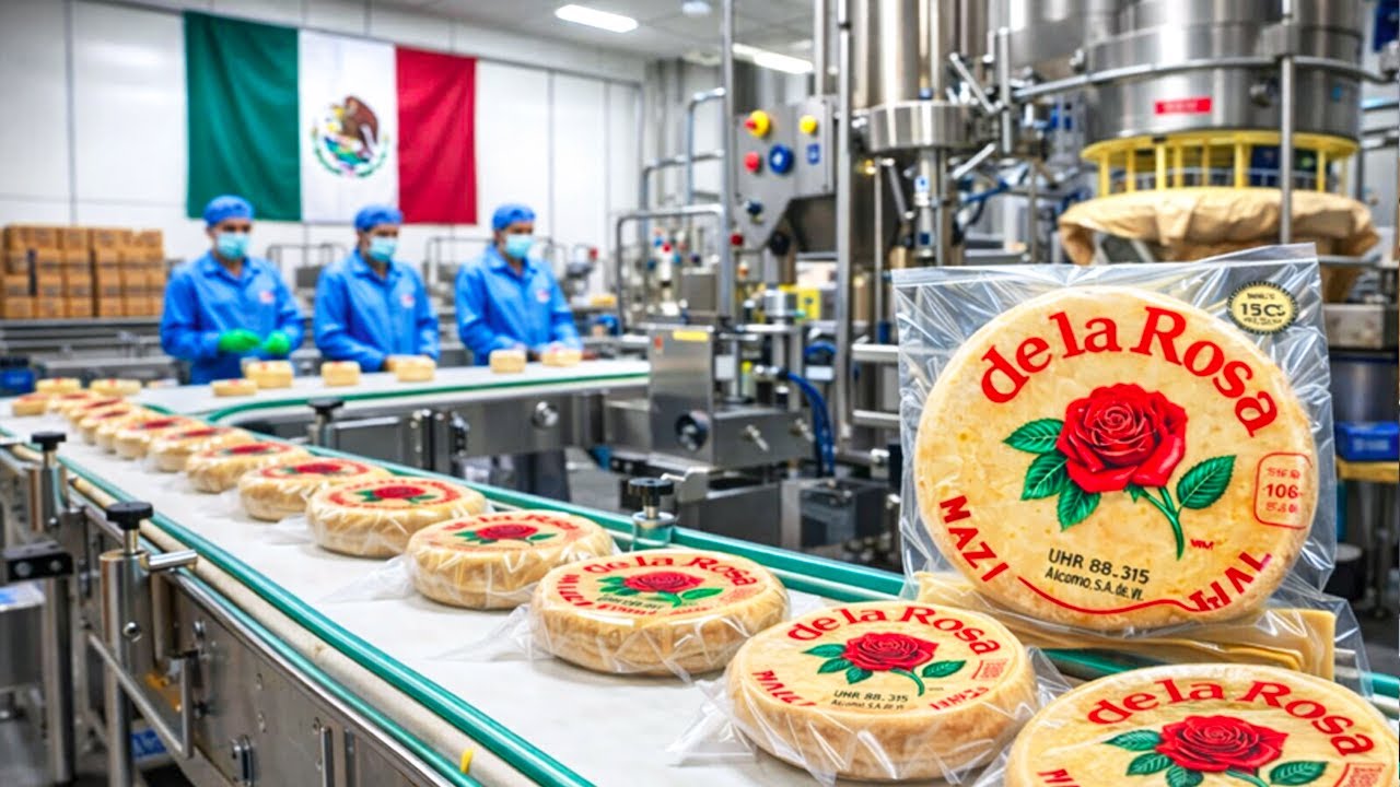 CÓMO se HACE el MAZAPÁN de la ROSA en MÉXICO 🌹| ASÍ es su SECRETO en las FÁBRICAS 🏭