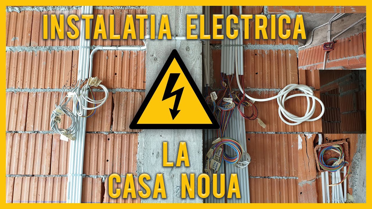 INSTALATIA ELECTRICA LA O CASA NOUA, 2020