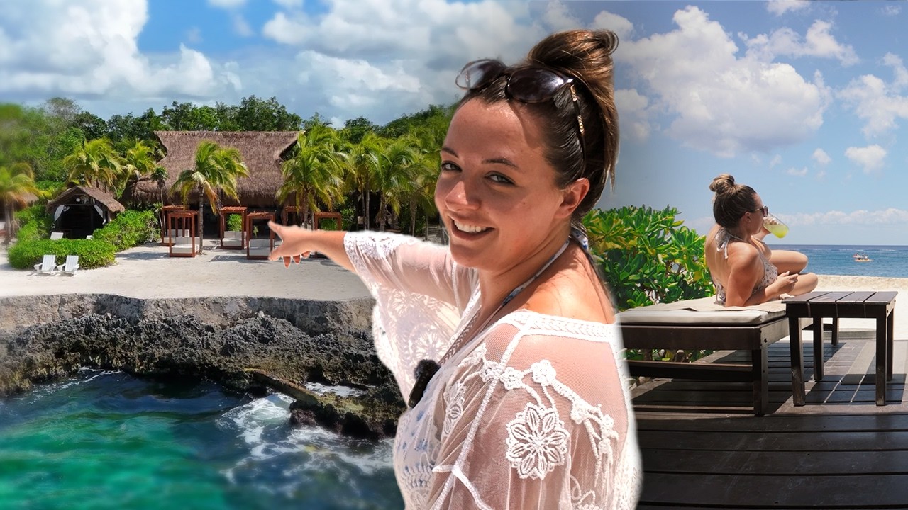 We Found The Most Luxurious Beach Club in Cozumel