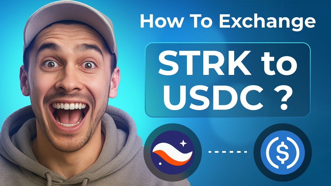 How to Exchange STRK to USDC | Instant Stablecoin Swap on SwapsCenter