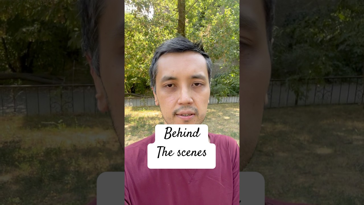 Почему я не выкладываю кадры backstage? | Why am I not posting behind-the-scenes footage?