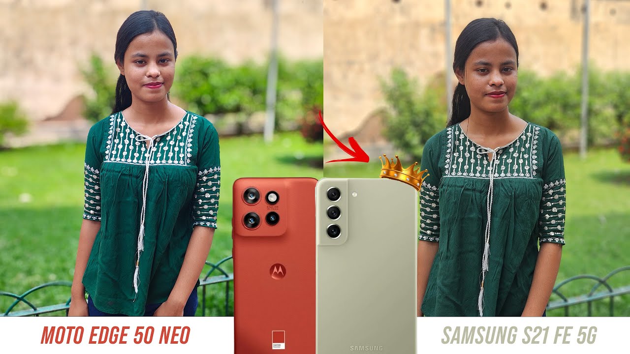 Moto Edge 50 Neo vs Samsung S21 Fe Camera Test - The Real King👑