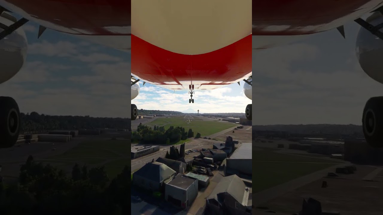 This plane passes through beautiful places in the world EPS 414