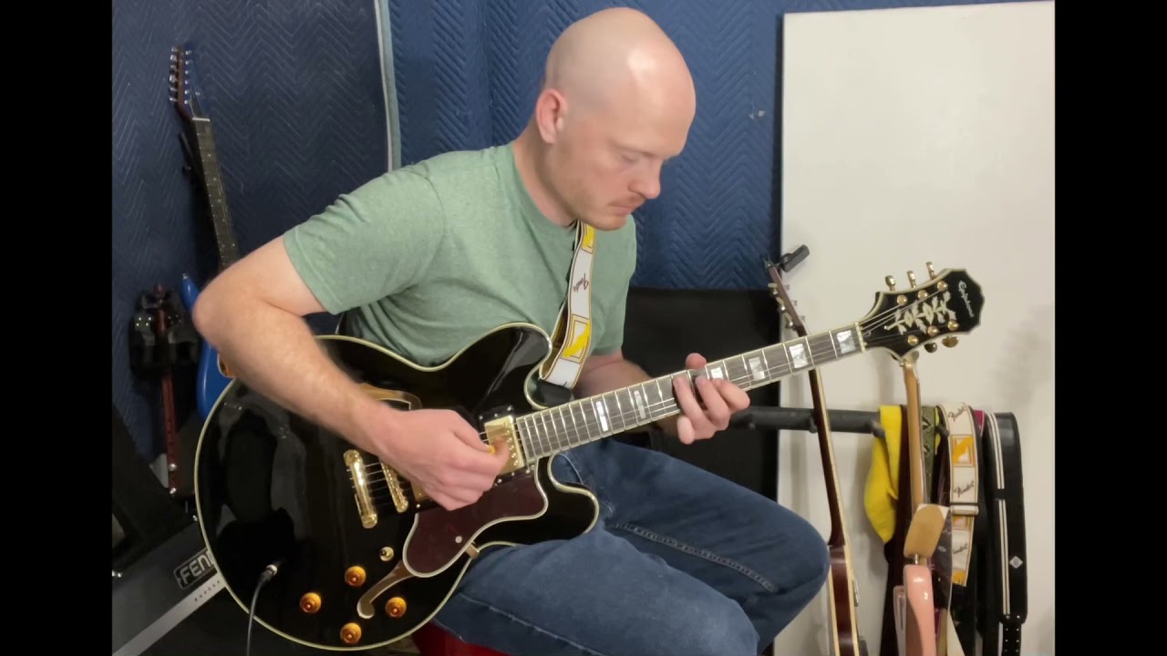 2014 Epiphone Sheraton II - Demo Video