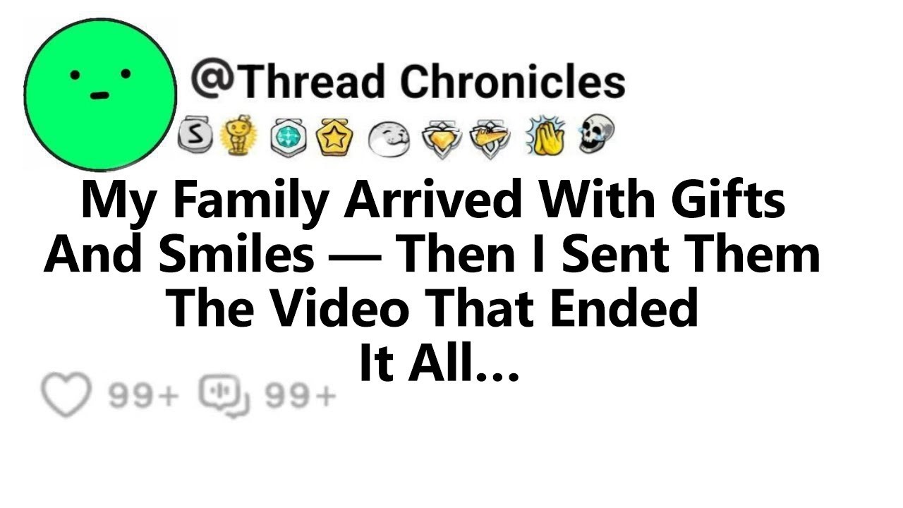 My Family Arrived With Gifts And Smiles — Then I Sent Them The Video That Ended It All…