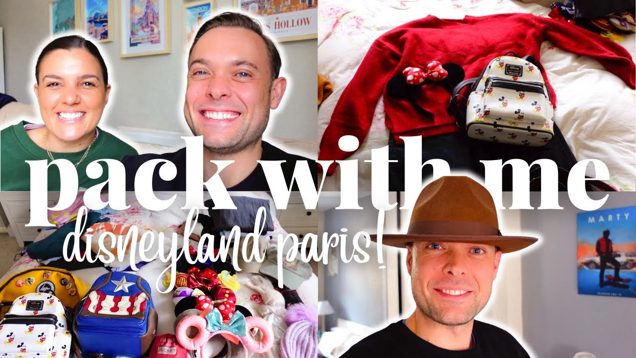 PACK WITH ME FOR DISNEYLAND PARIS! 2024