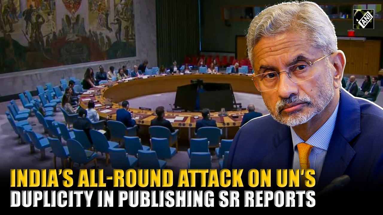 Must Watch Video! India&rsquo;s all-round attack on UN's duplicity in publishing SR reports