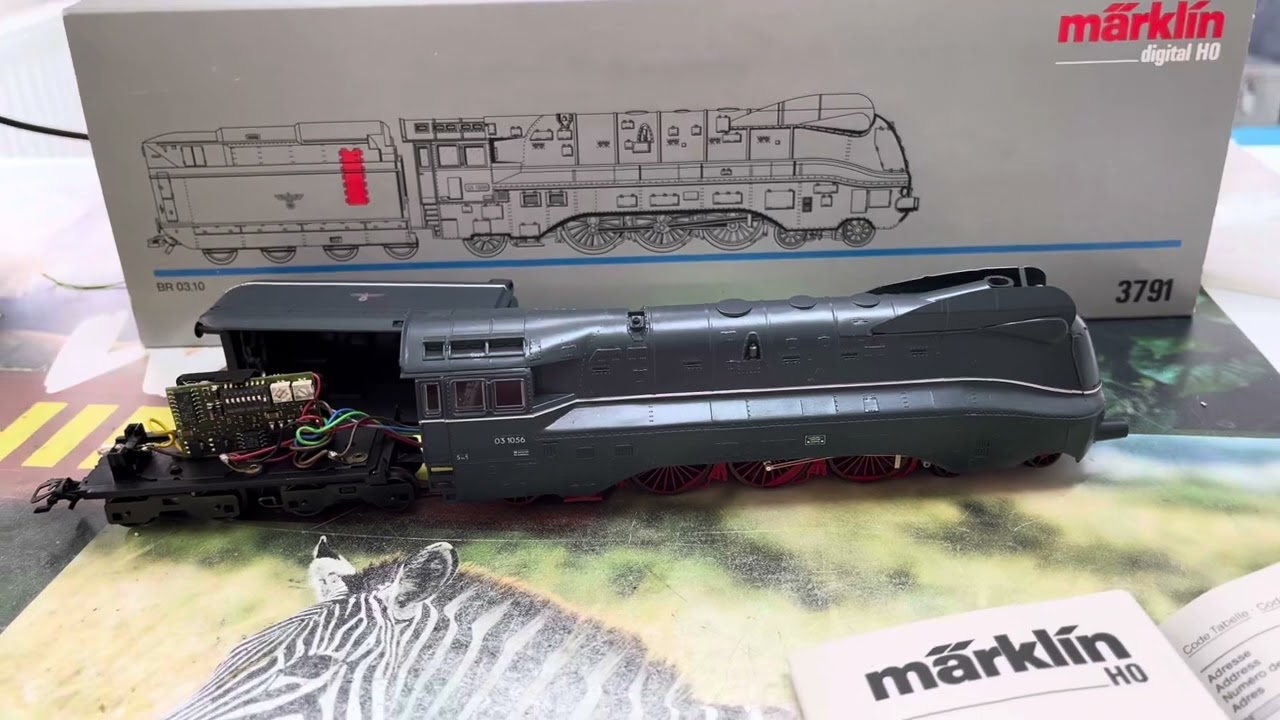 Märklin H0: BR 03.10. Nr. 3791, erste Eindrücke