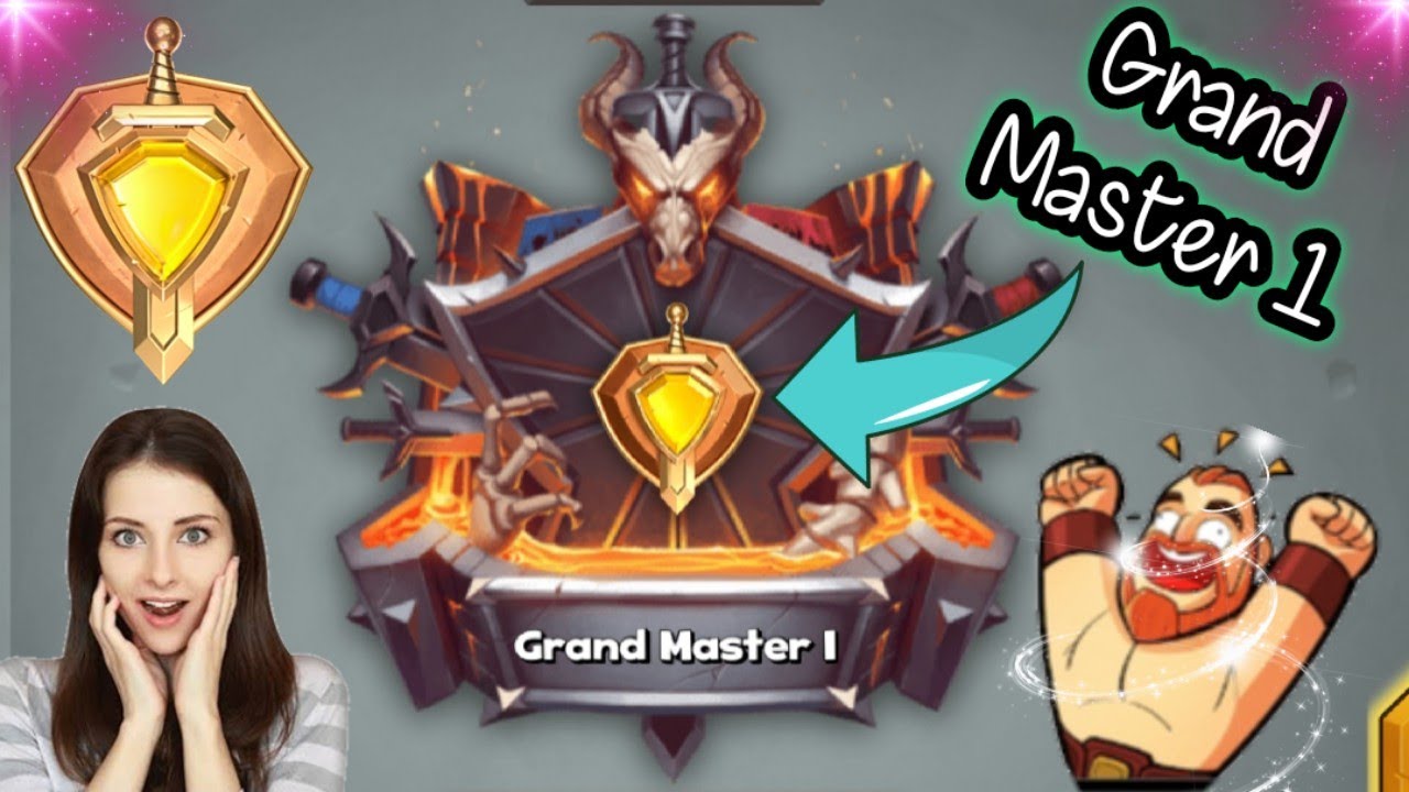 Castle Crush - OMG! Finally Reached Grand Master 1 Leagues! - Castle Crush Trophy Push Gameplay
