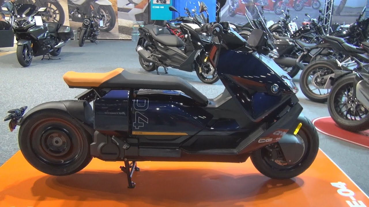 BMW Motorrad CE 04 Motorcycle (2024) Exterior and Interior