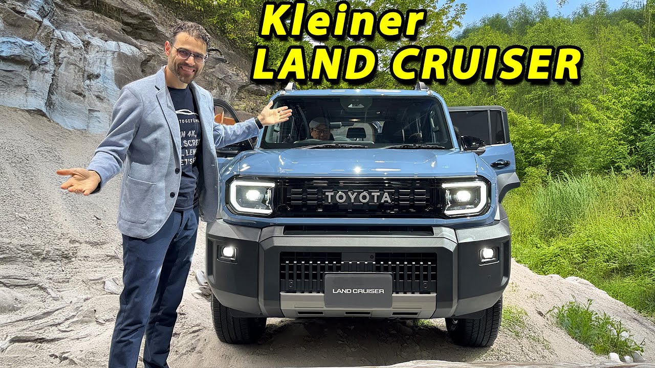 Der Toyota Land Cruiser FJ scheint süß, ist aber voll offroad-tauglich!