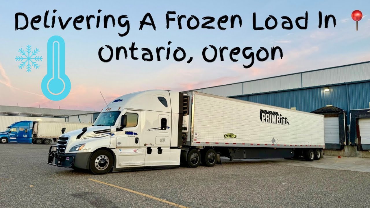 Доставка замороженного груза в Онтарио, штат Орегон