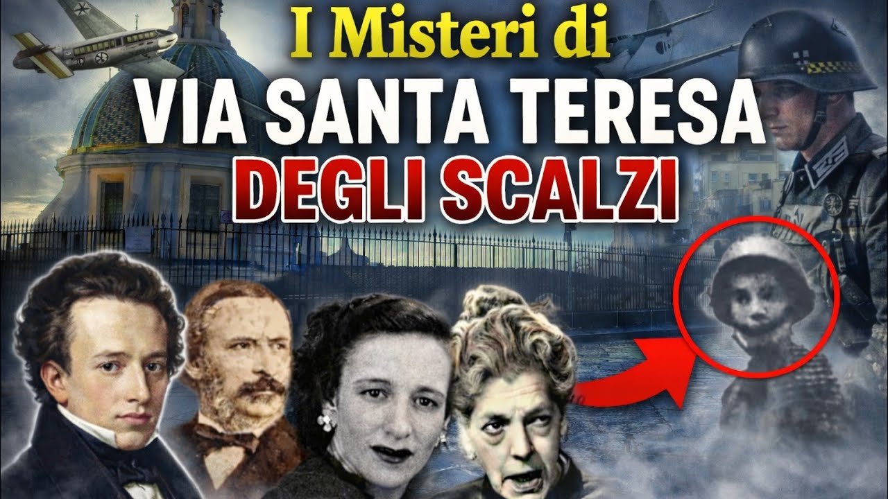 Oggi andremo alla scoperta di una delle strade ricche di storia  via santa Teresa degli scalzi
