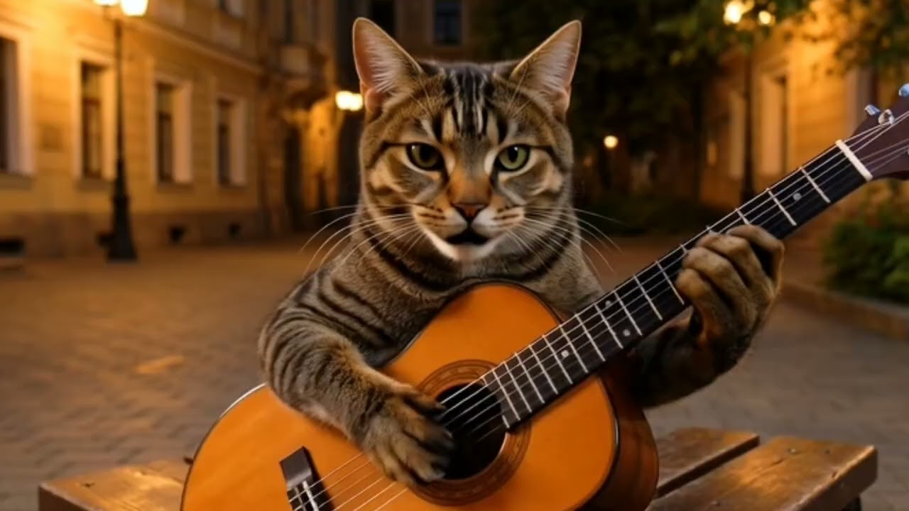 Кошачий уличный шансон 