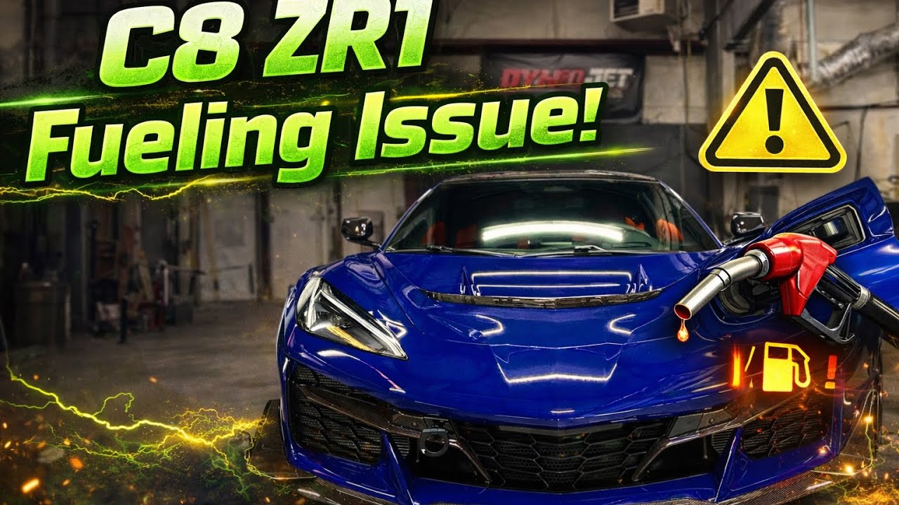 У Corvette C8 ZR1 серьёзная проблема с подачей топлива! И дело не в том, что вы думаете!