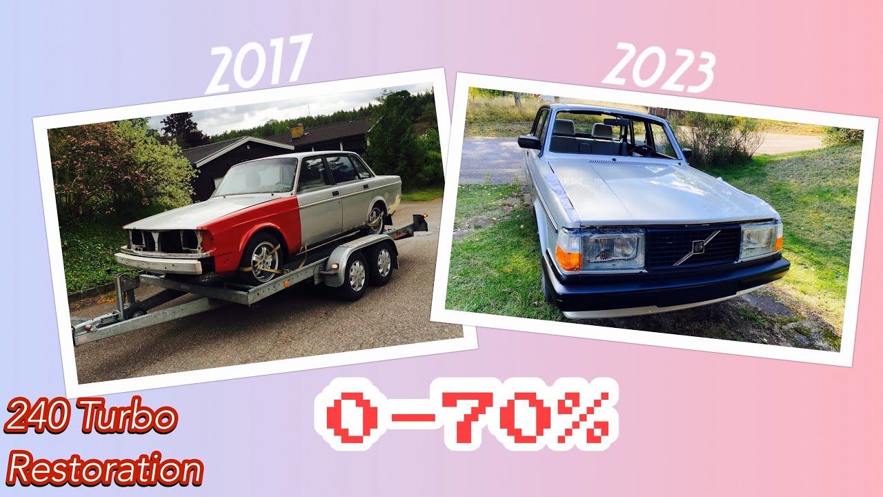 Volvo 240 Turbo Restoration, Från start till ...