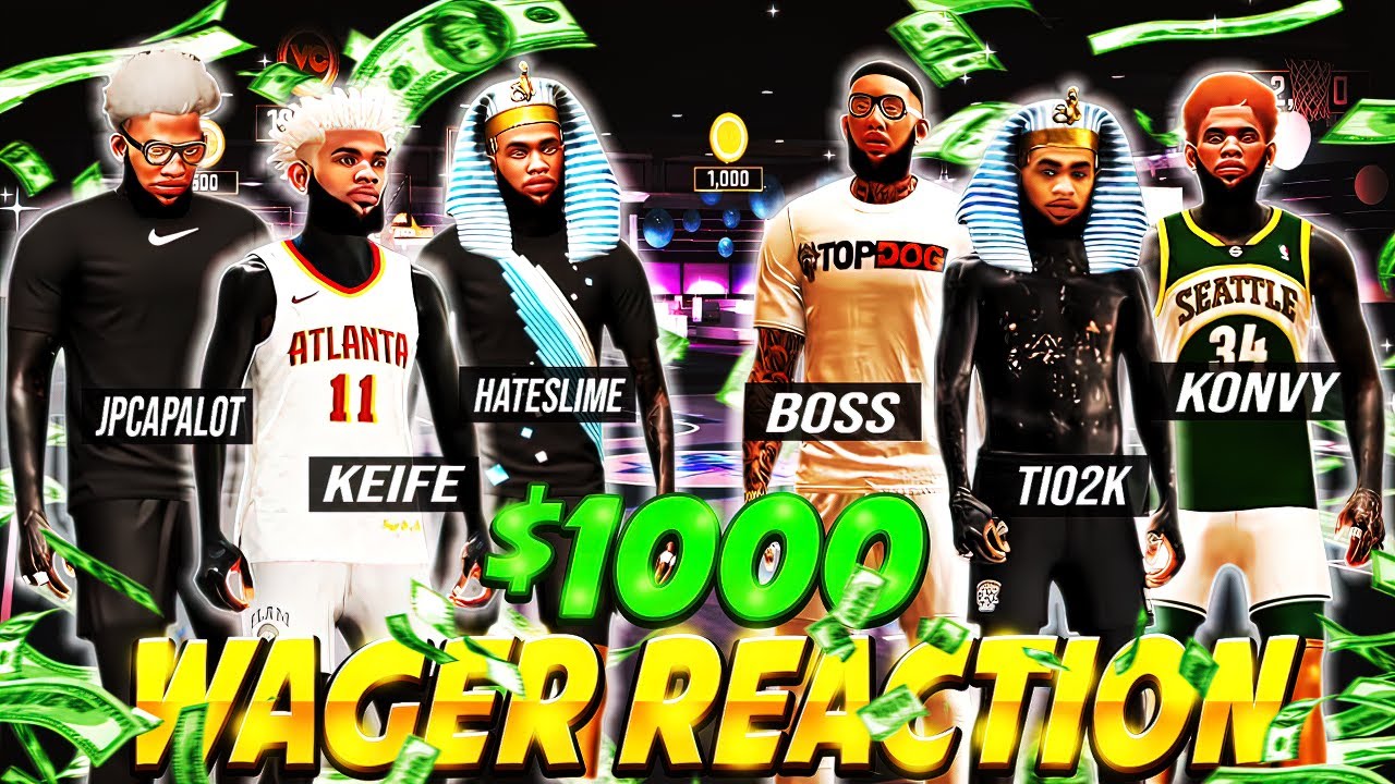 Keife & JPCapalot Returned To NBA2K20 ONE LAST TIME To Wager Boss, Konvy, & Tio2K For $1000...😱