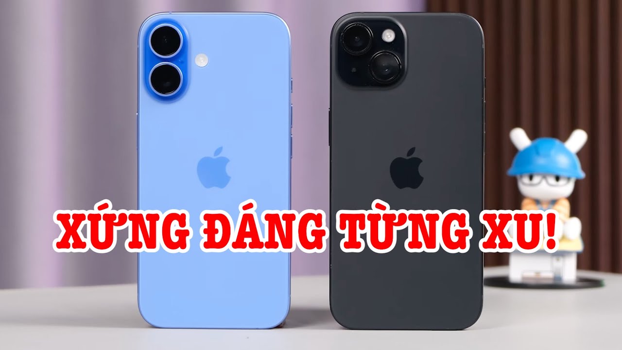 So sánh iPhone 16 vs iPhone 15 : XỨNG ĐÁNG TỪNG XU NÂNG CẤP!