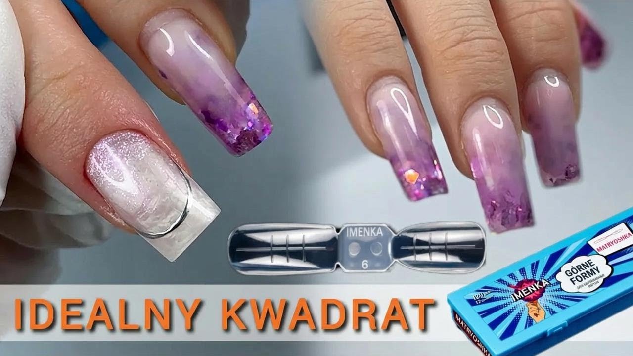 Nadbudowa paznokci na formach górnych – prosty sposób na efekt matrioszki