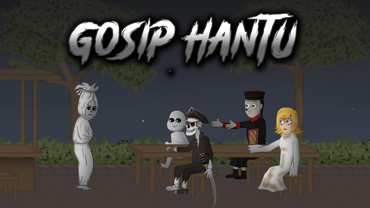 Gosip Hantu - Animasi Horor Kartun Lucu - WargaNet Life