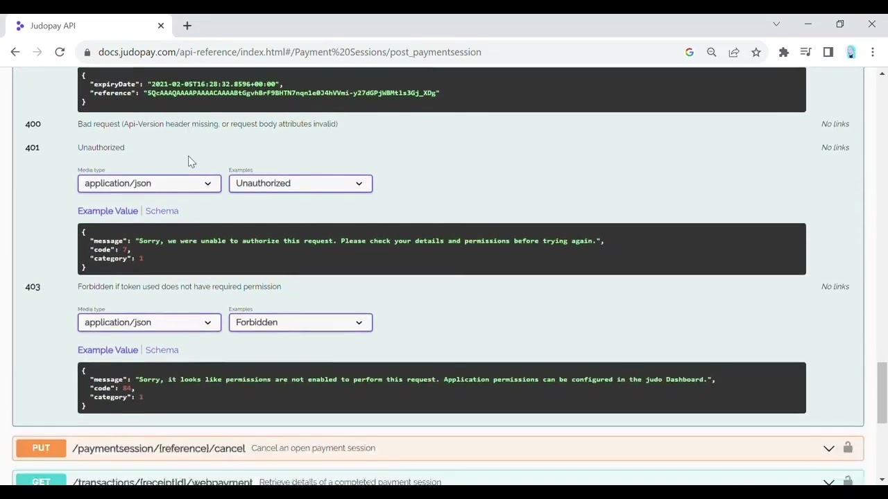 04/04 - Create A Payment Session: Handling the API response