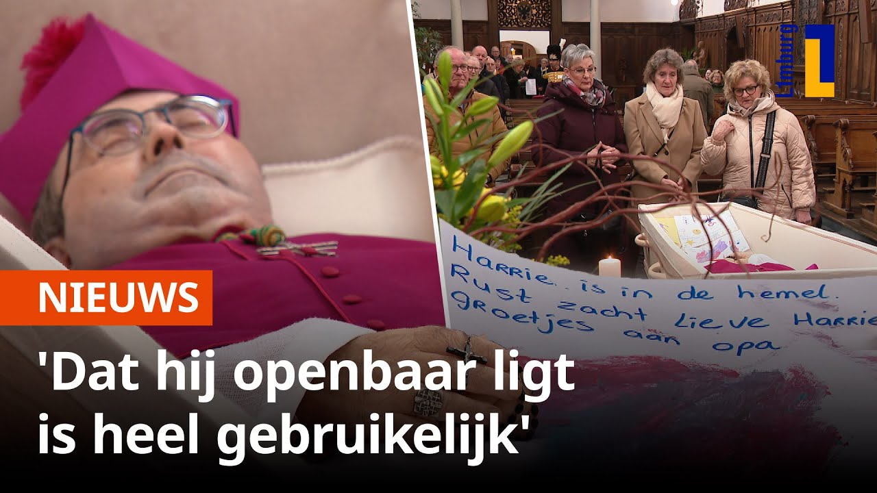 Oud-bisschop Smeets krijgt laatste groet van tientallen mensen 🙏 | 1Limburg