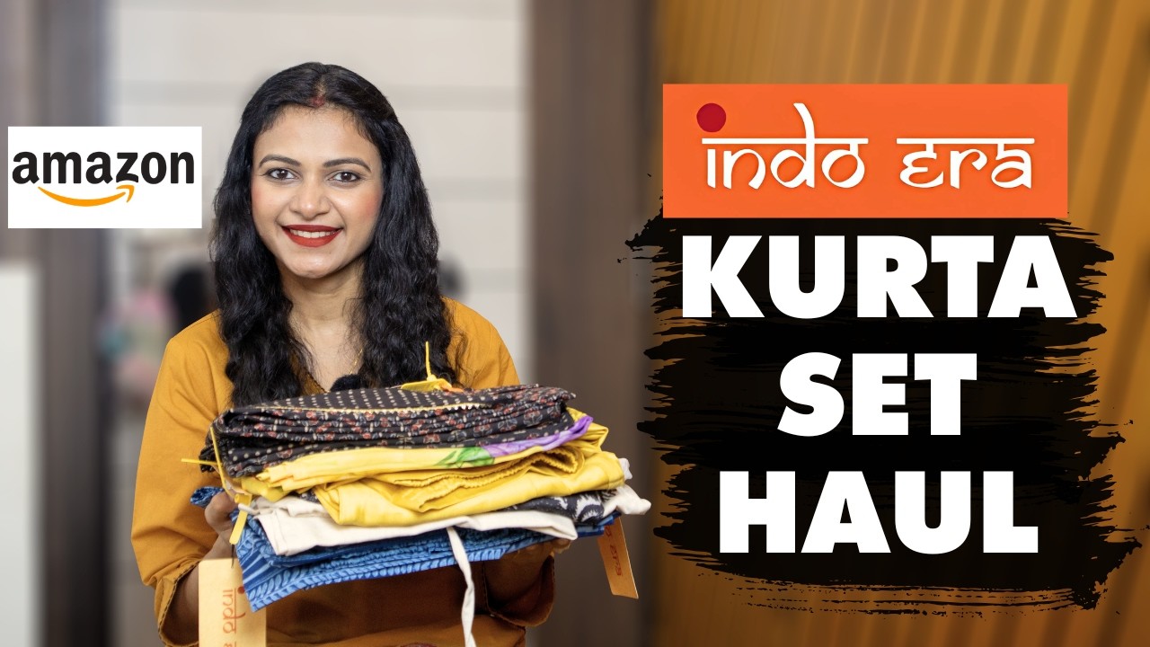 Indo Era Kurta Set Haul from Amazon | Amazon Kurta Set Haul