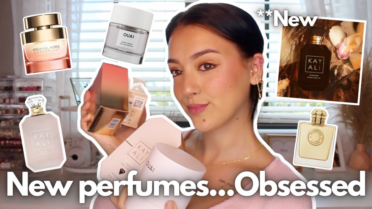🛍️💗Perfume Haul! So many exciting new perfumes!! Kayali, Burberry, Ouai, Micheal Kors!🛍️💗