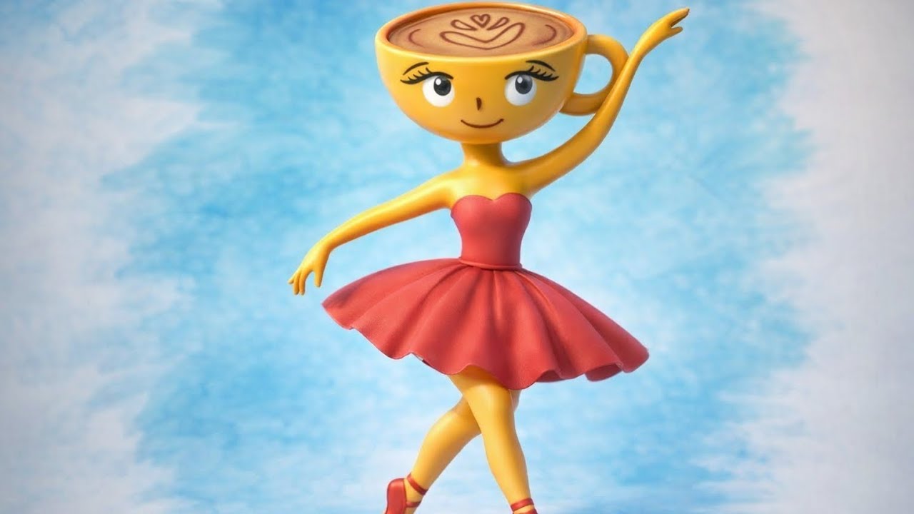 How To Draw Balerina Capuchino | Coloroo kids.
