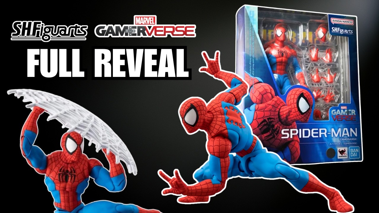 Полное представление M.A.R.S: Фигурка Человека-паука из серии S.H. FIGUARTS GAMERVERSE