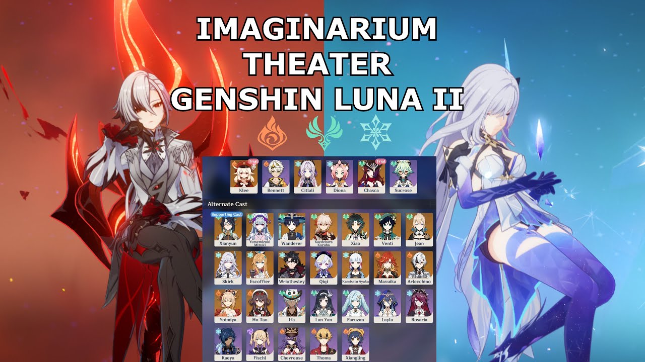 Imaginarium Theater Luna II Lunar Mode (12 Star Clear) | Genshin Impact