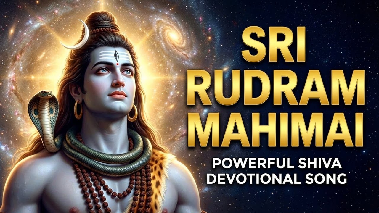 Sri Rudram Mahimai  Powerful Shiva Devotional Song  Mohanam Ragam  6 Min Cinematic Tamil