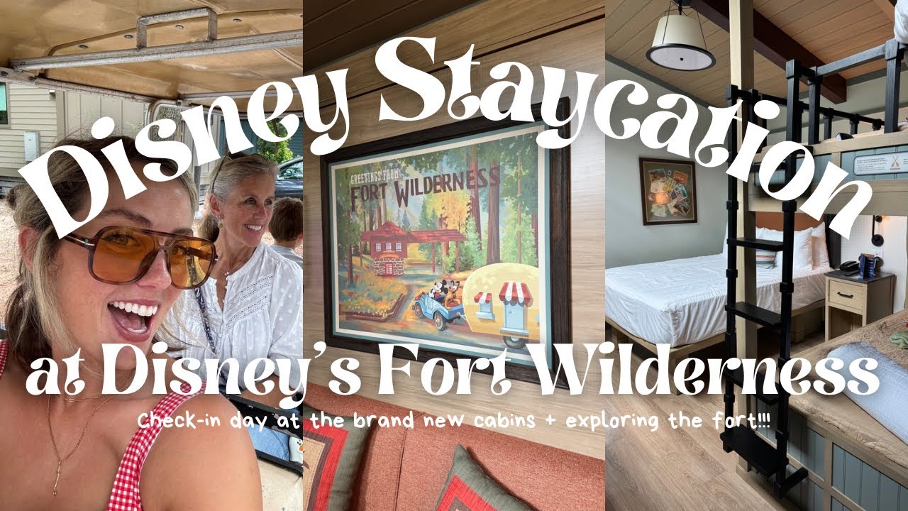 Checking In to Disney’s Fort Wilderness Cabins!✨