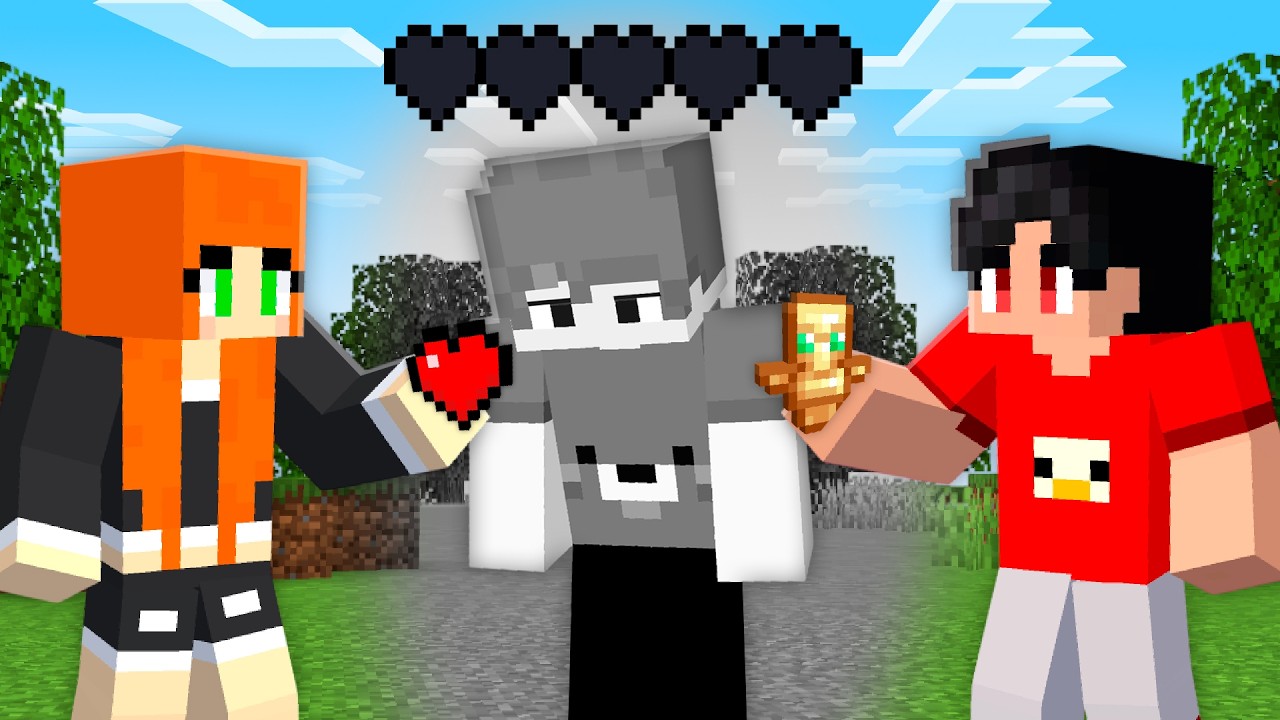 Meu Amigo Perdeu Todos os Corações no Minecraft!