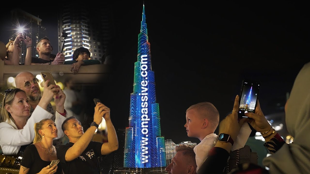WOW  #ONPASSIVE #DUBAI  is Setting New Records  The World is Watching Now