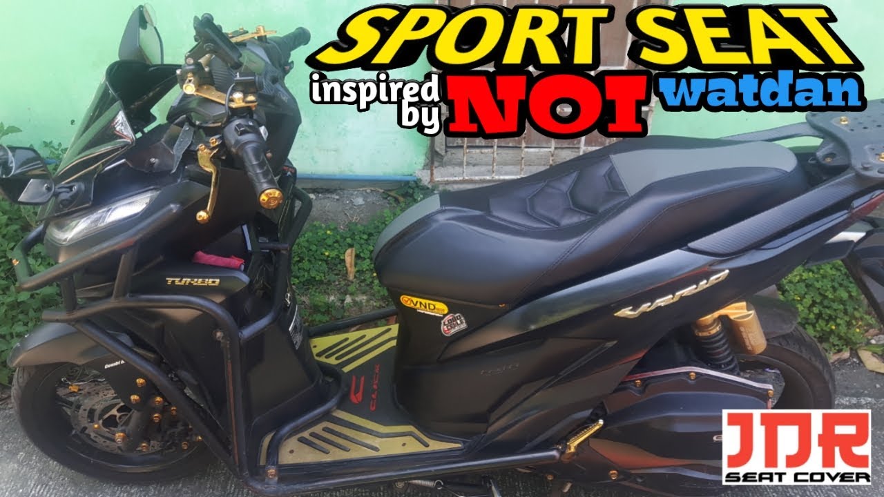 CUSTOMIZED SEAT FOR HONDA CLICK | SPORT SEAT INSPIRED BY NOI WATDAN