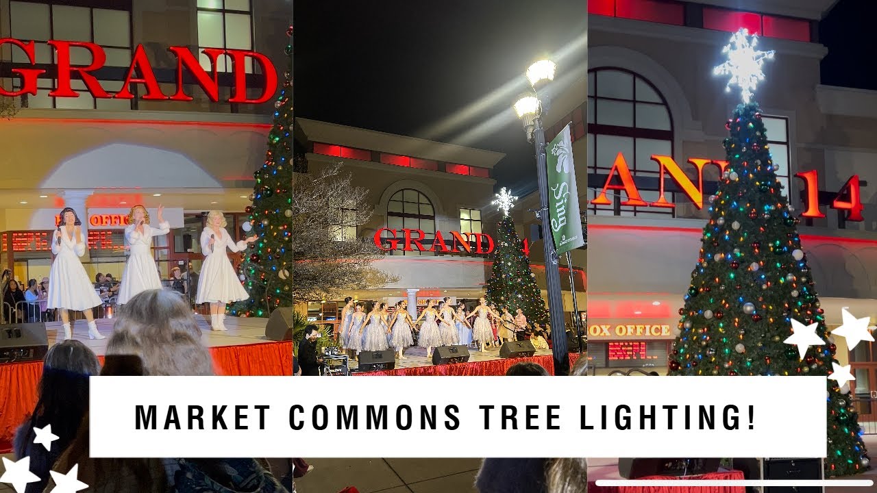 The Market Common Tree Lighting Ceremony 2025 in beautiful Myrtle Beach!