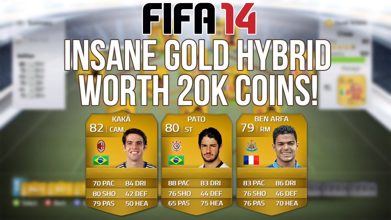 Fifa 14 Ultimate Team - Insane 20k Cheap Gold Hybrid FT Pato, Kaka & Ben Arfa!