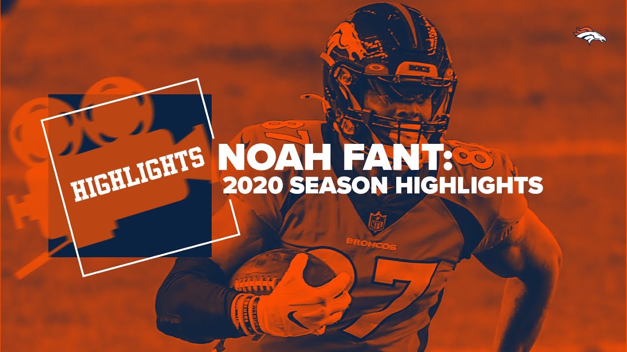 Noah Fant 2020 season highlights